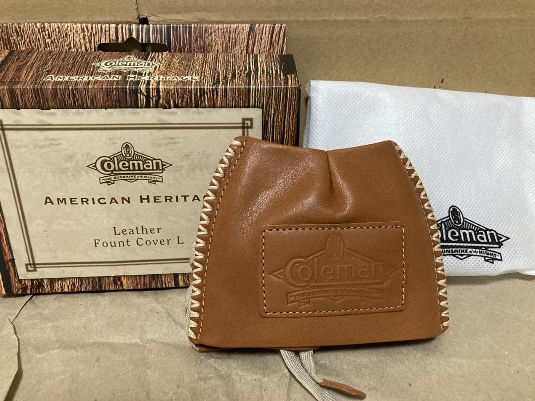 Coleman Leather Fount Cover M・L セット