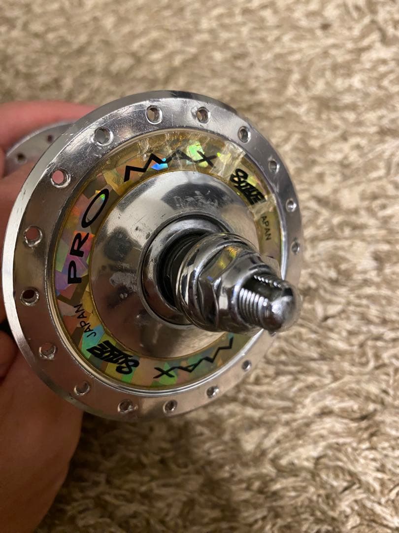 スズエ　PRO MAX プロマックス　ピスト　前後ハブ　セット　競輪