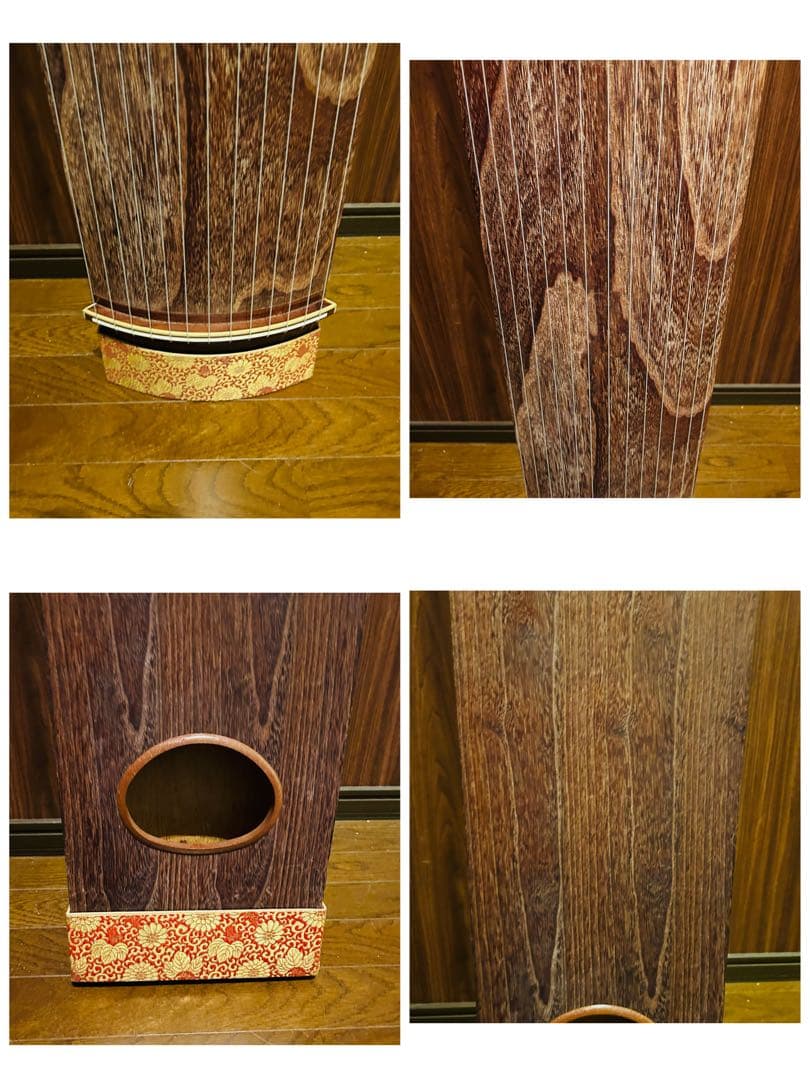 【良品】琴　和楽器　弦楽器 13弦 和琴 ②