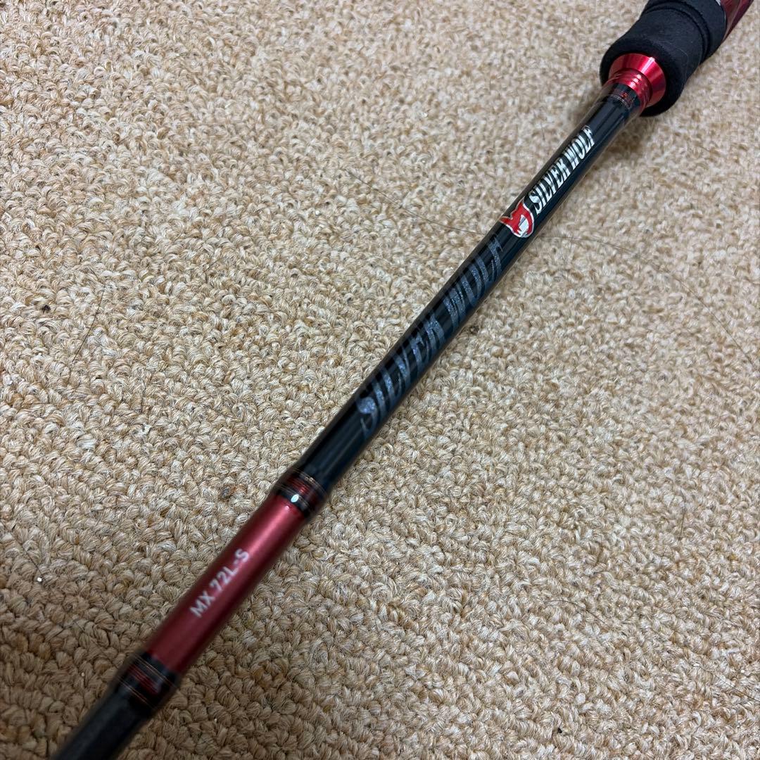 SILVER WOLF MX 72L-Sチニングロッド ルアー