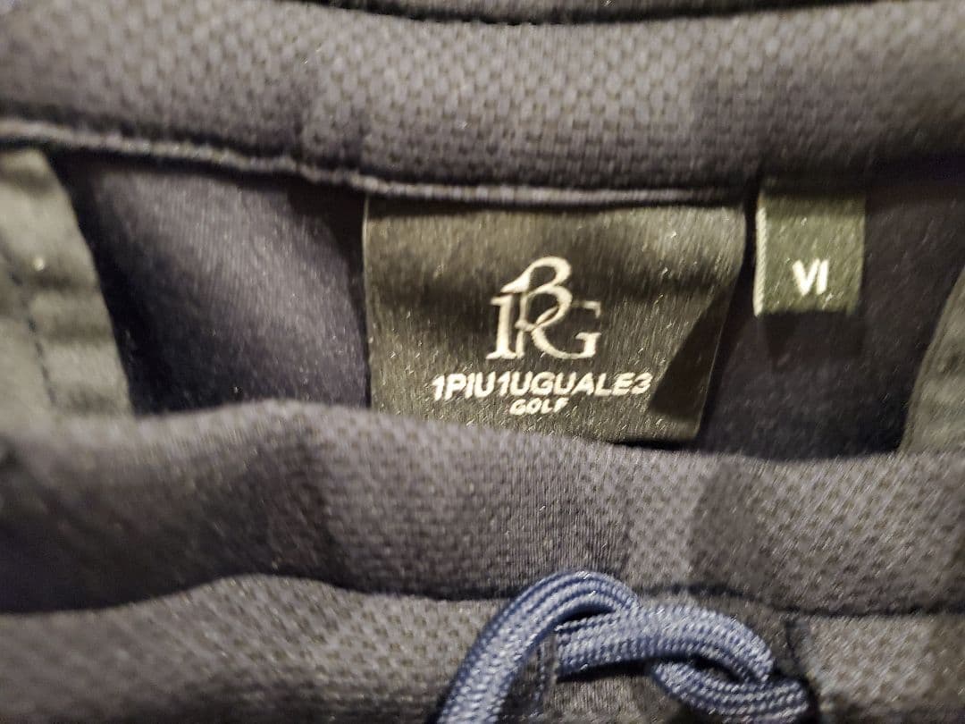 最終価格1PIU1UGUALE3GOLF ネイビー ジョガーパンツ XL