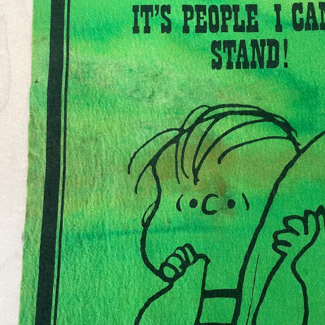 ライナス　peanuts バナー　ペナント　スヌーピー