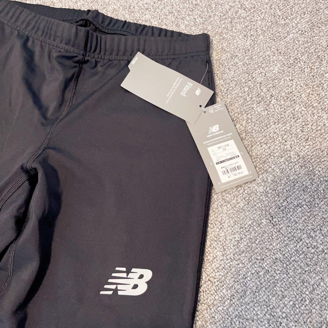 新品タグ付 New Balance レギンス L ブラック