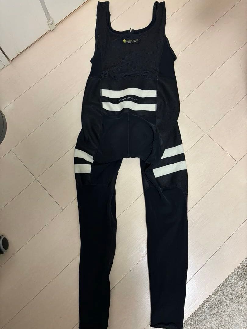 Kapelmuur サイクルジャージ 上下セットブラックカペルミュールM 裏起毛