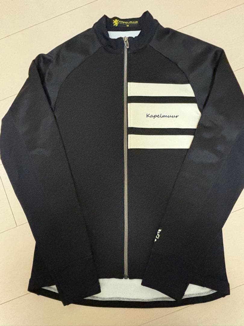 Kapelmuur サイクルジャージ 上下セットブラックカペルミュールM 裏起毛