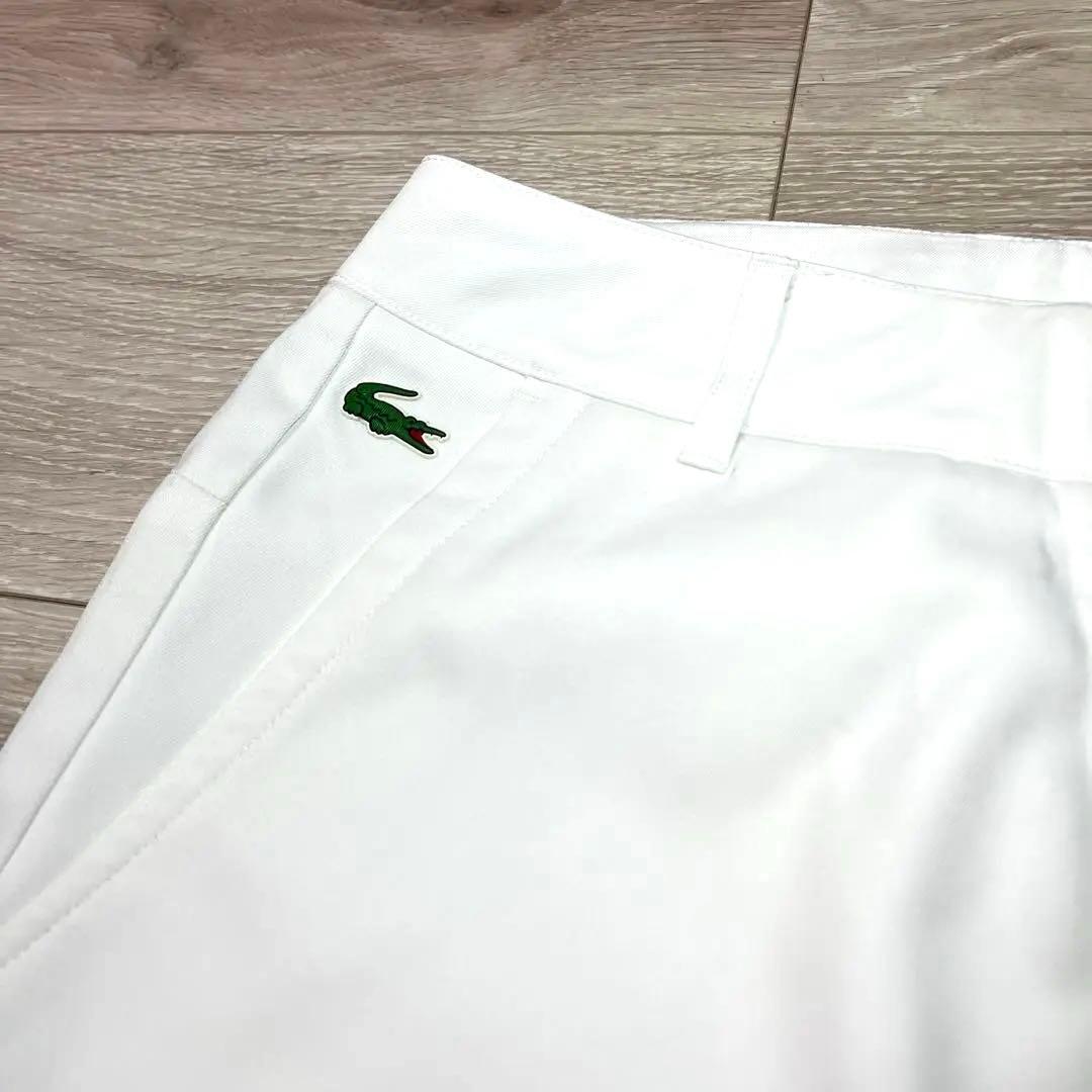 【超美品】ラコステ スポーツ パンツ レディース34ゴルフウェア