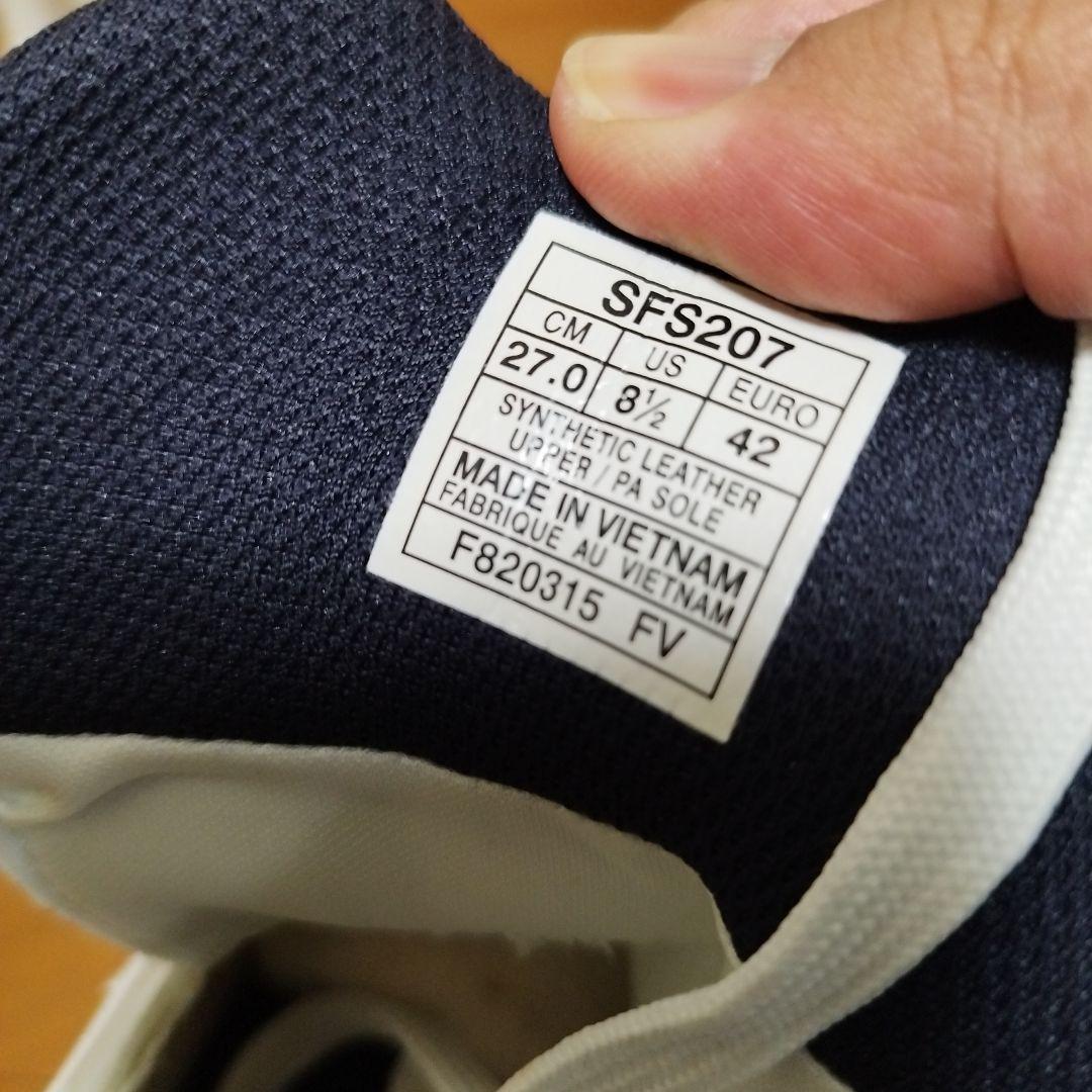 新品未使用 27cm asics PRESPEED LT2 白×紺 スパイク