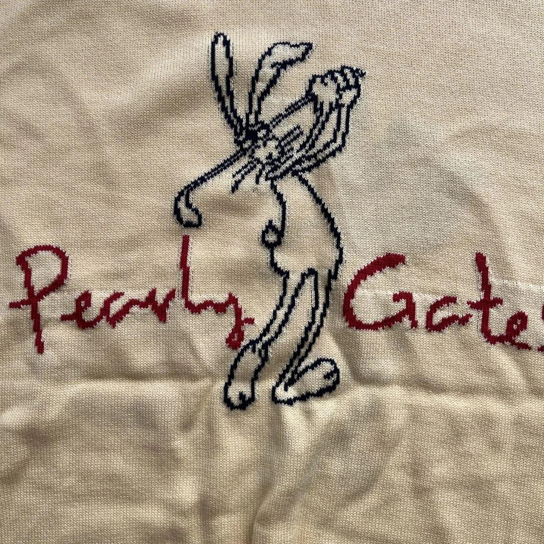 PEARLY GATES ウサギ刺繍セーター サイズ2