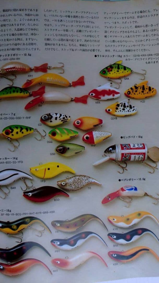 1984 スミス カタログ SMITH ヘドン ハトリーズ