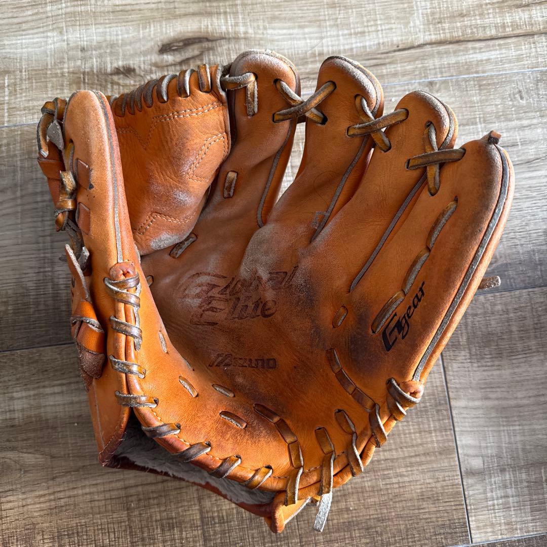 Mizuno Ggear 軟式グローブ ブラウン　グローバルエリート　軟式用