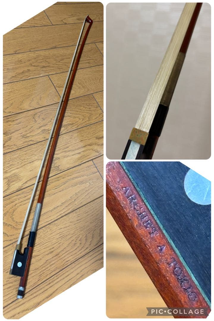 【美品】スズキ　バイオリン　No.520 4/4 1990年　弓ARCHET