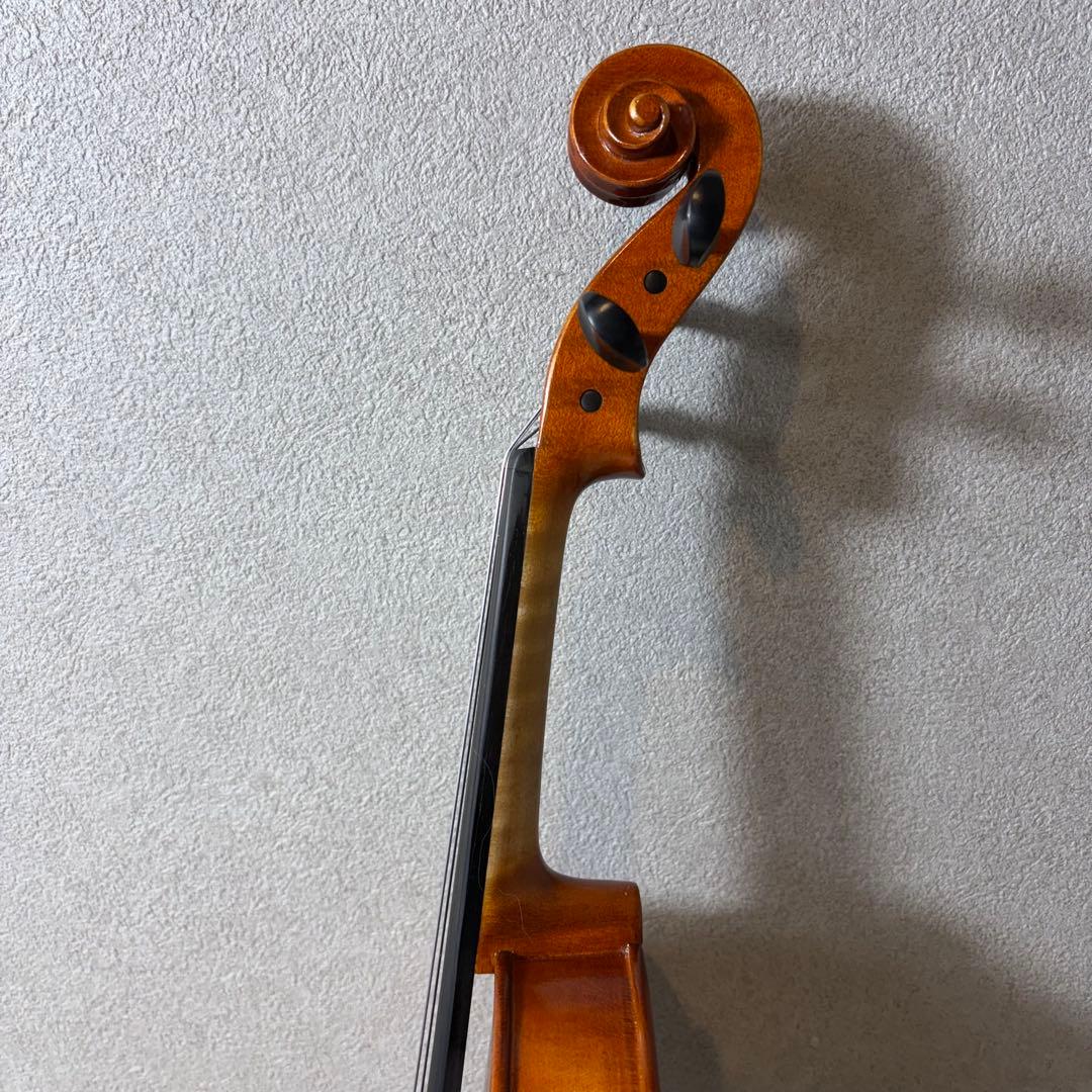 【極美品】K. SHIMORA NO.80 4/4 バイオリン ドイツ製 新品弓