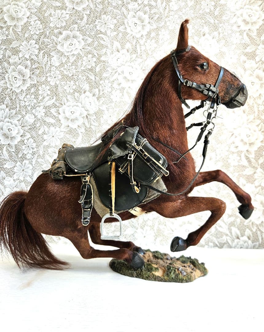 スティールボールラン ジャイロ ツェッペリ　馬 フィギュア RAH ジョジョ