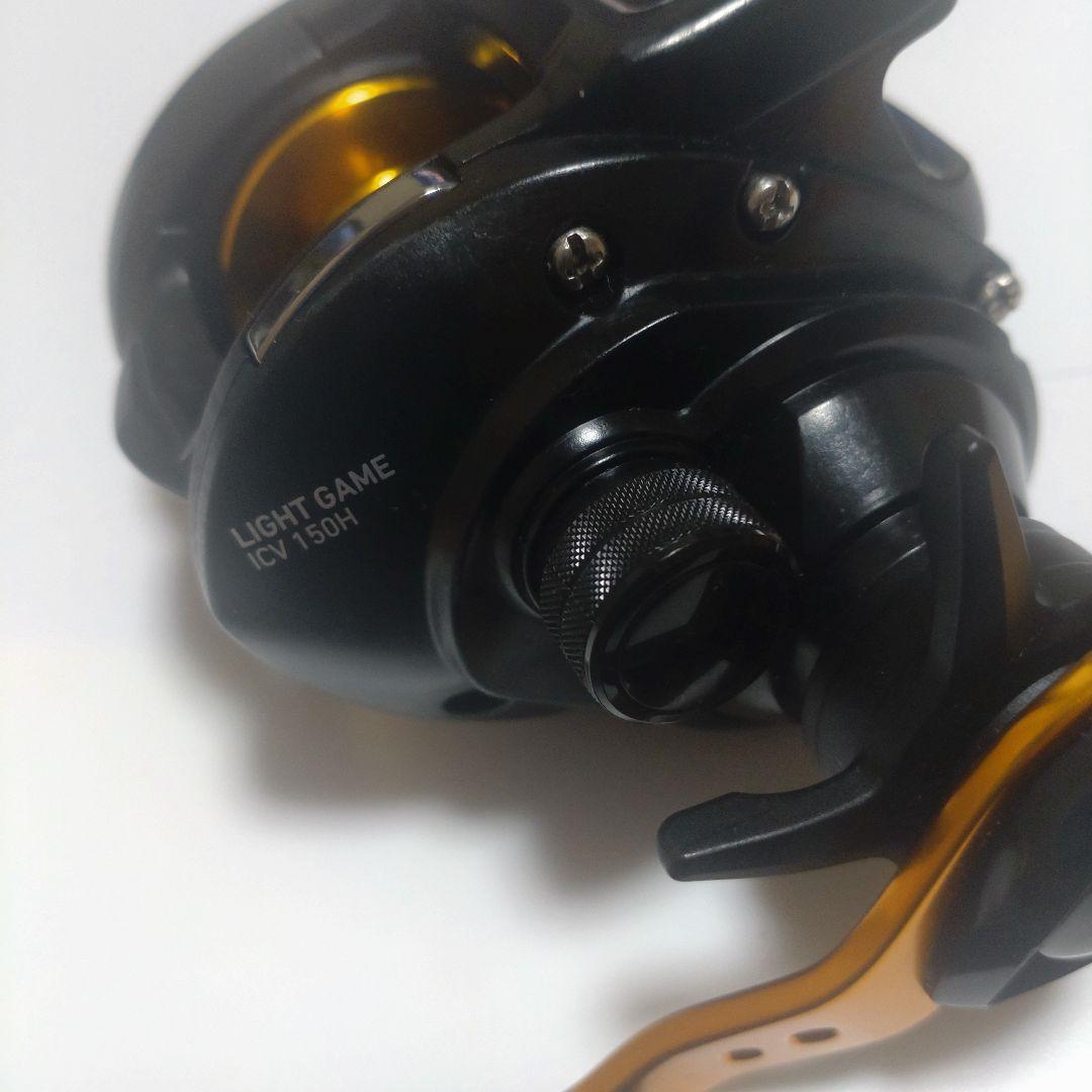 DAIWA ICV 150H リール 説明書、袋付き