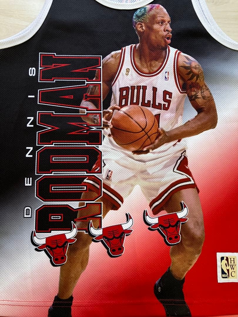 BULLS デニス・ロッドマン RODMAN　ブルズ　NBA ユニフォーム