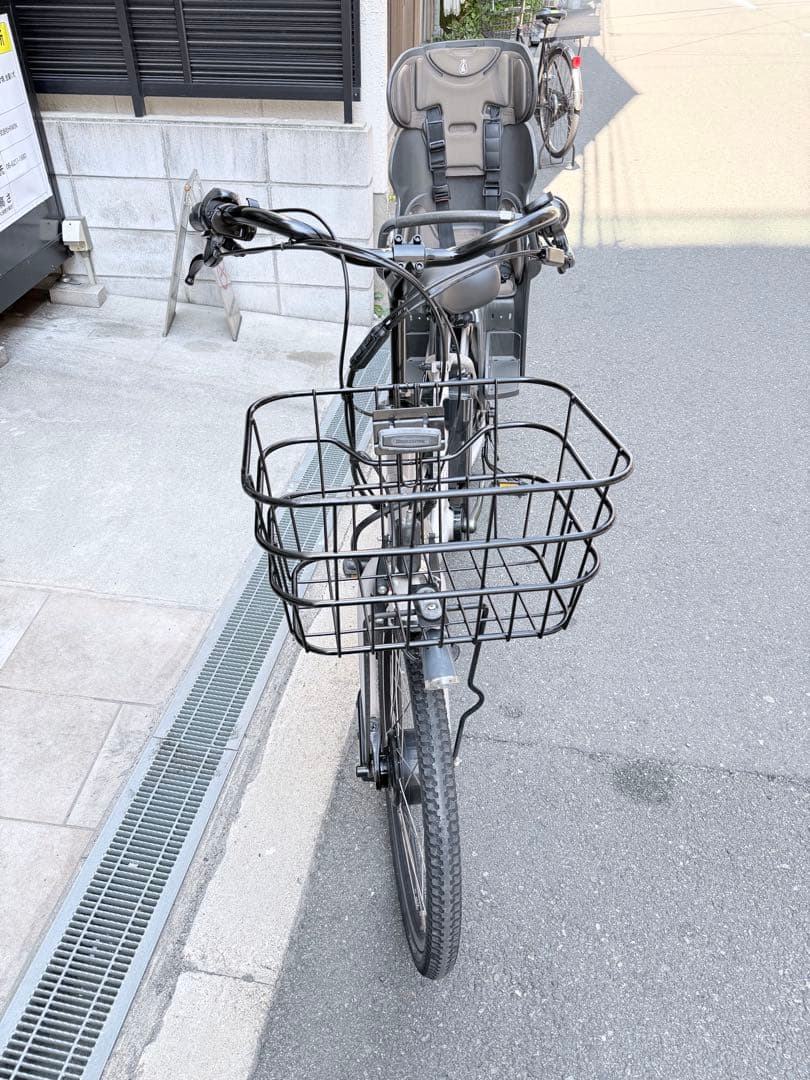 子供乗せ　BIKKE ブリヂストン　電動アシスト自転車 チャイルドシート付き