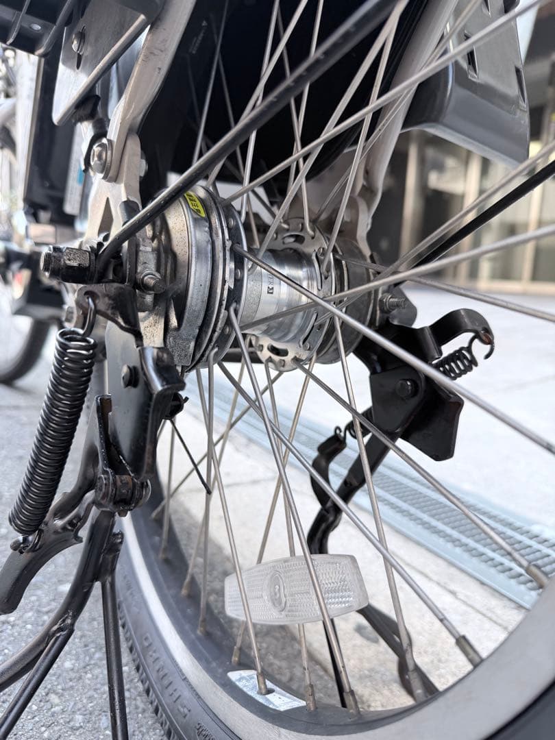 子供乗せ　BIKKE ブリヂストン　電動アシスト自転車 チャイルドシート付き