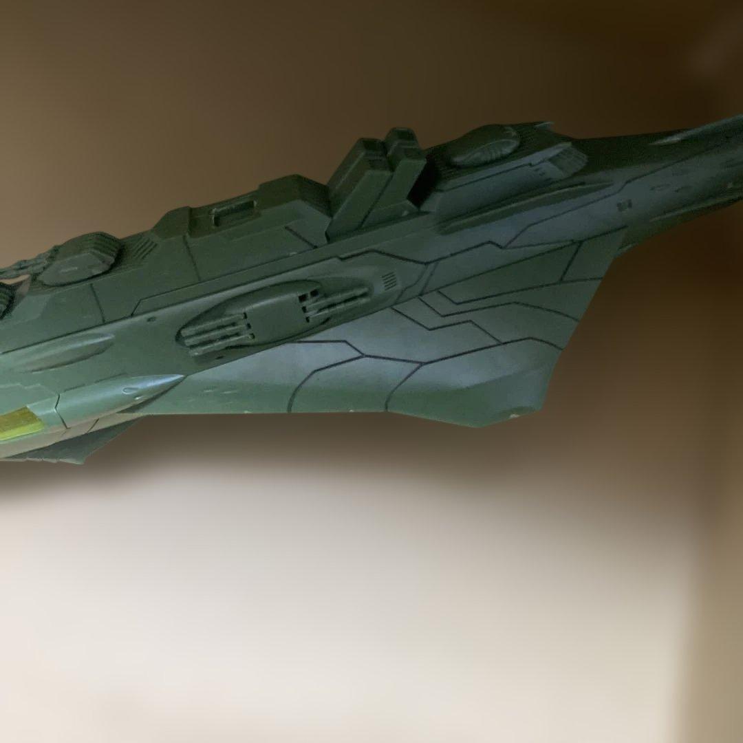 1/1000 ガミラス艦セット3メルトリア級航宙巡洋戦艦　ジャンク