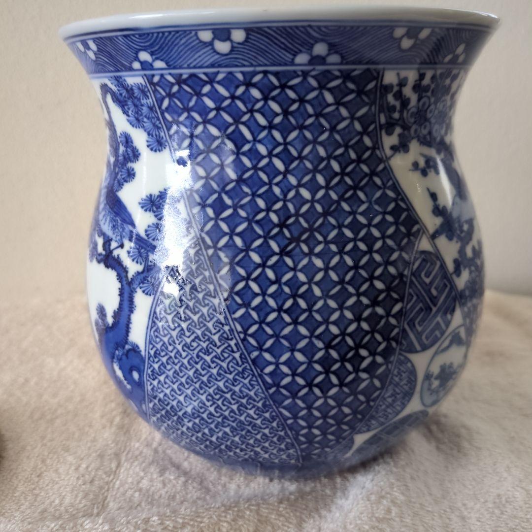 平安春峯　壺　つぼ　陶器　蓋付き陶器