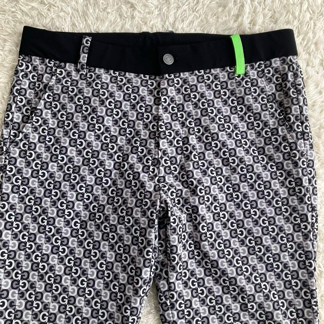 極美品　G/FORE 総柄 ゴルフパンツ　ナイロンストレッチパンツ