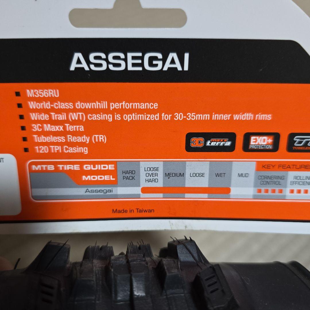パーツ MAXXIS ASSEGAI 29 2.5WT maxxtera EXO+