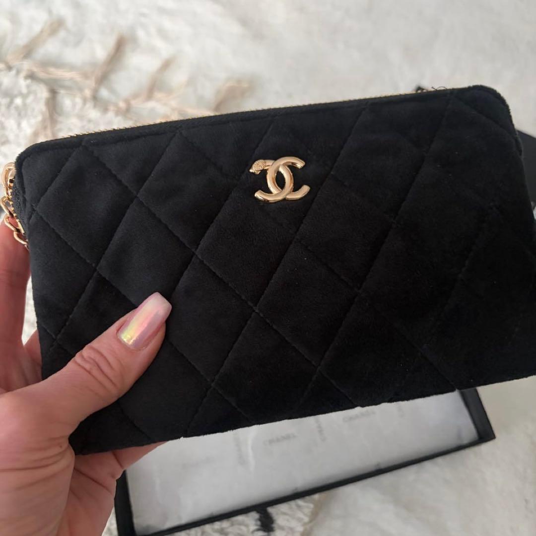【ノベルティ】CHANEL♡ ポーチ クラッチバッグ