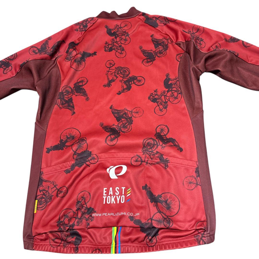 Pearl Izumi サイクルジャージ 赤 自転車デザイン
