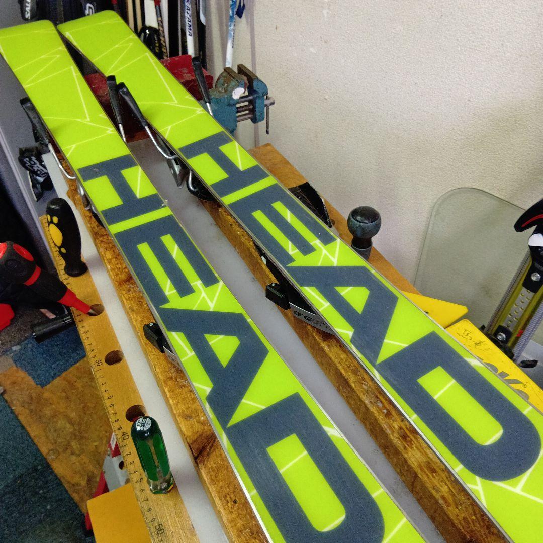 HEAD140cmメンテナス済 靴24cm ストック付