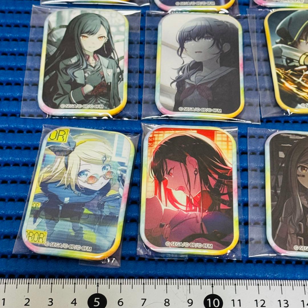 プロジェクトセカイ プロセカ スクエア缶バッジ セット ゃ