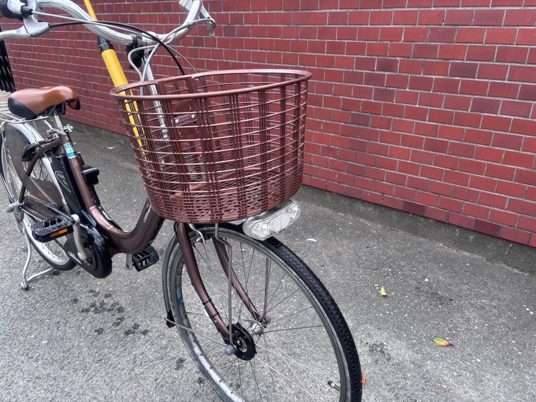 Panasonic 電動アシスト自転車 ブラウン