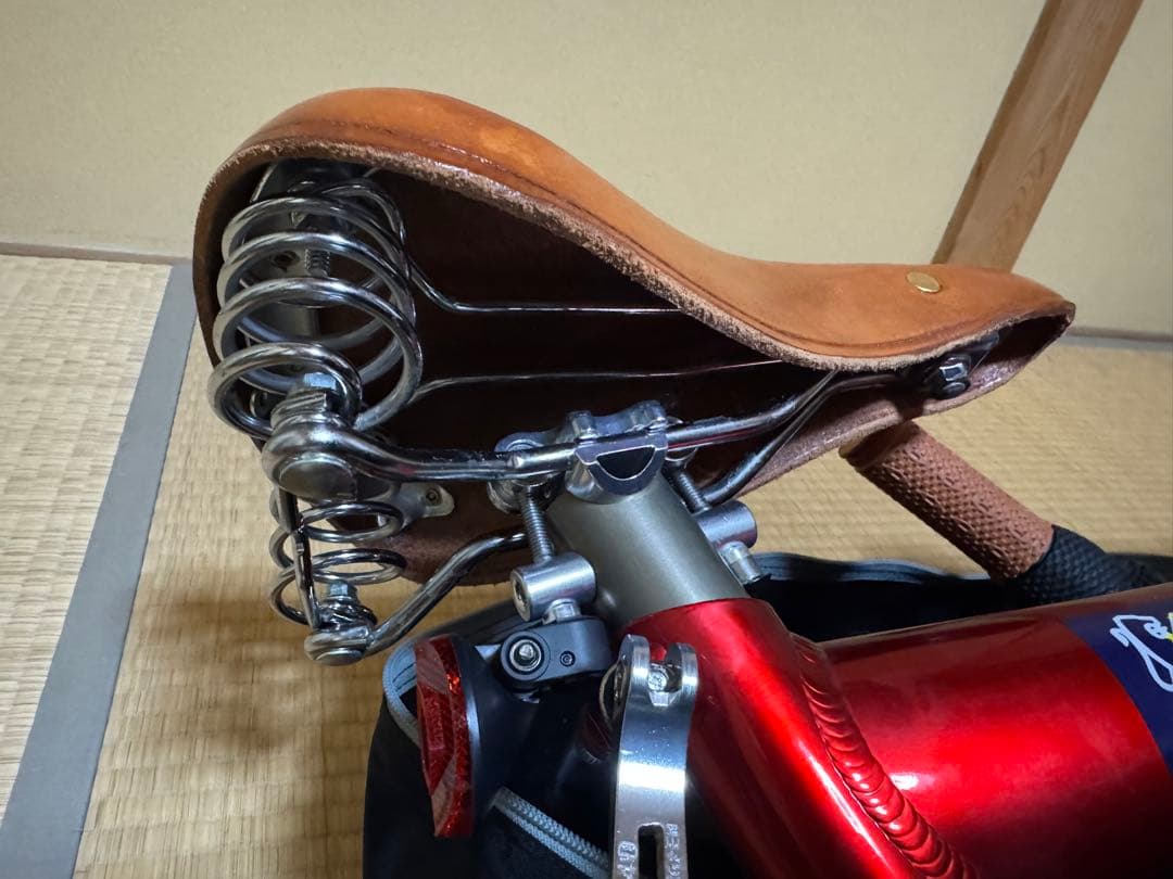 PEUGEOT 折りたたみ自転車 レッド／ポリッシュ