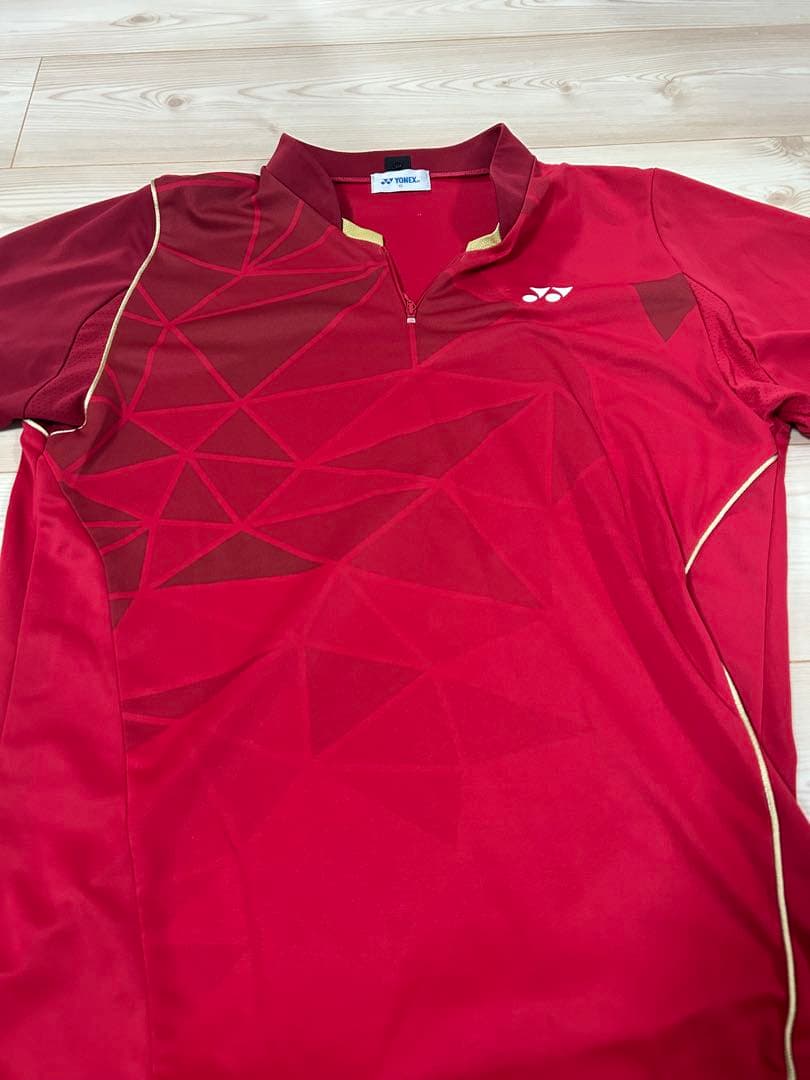 YONEX バドミントンシャツx4 ハーフパンツx2セット
