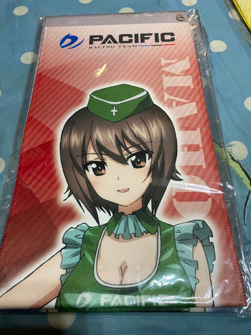 ガールズ＆パンツァー　PACIFIC RACING マフラータオル4枚セット