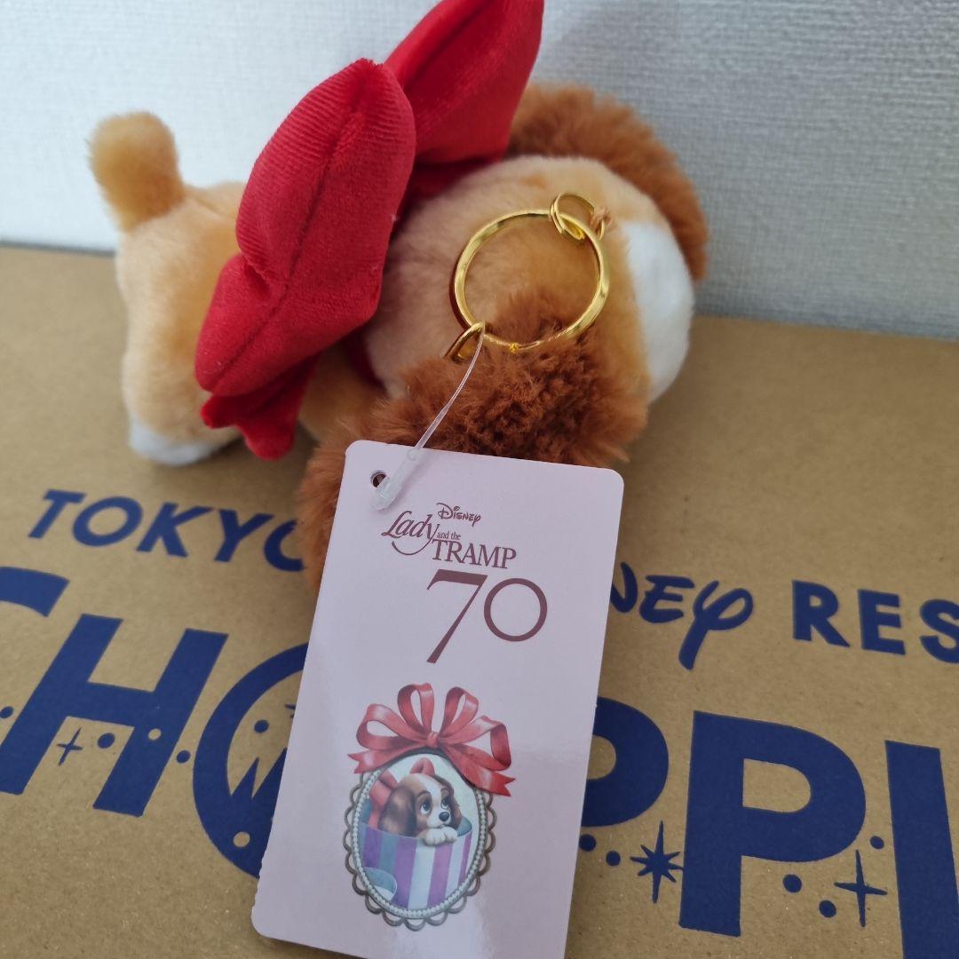 レディ ぬいぐるみキーホルダー LADY AND THE TRAMP