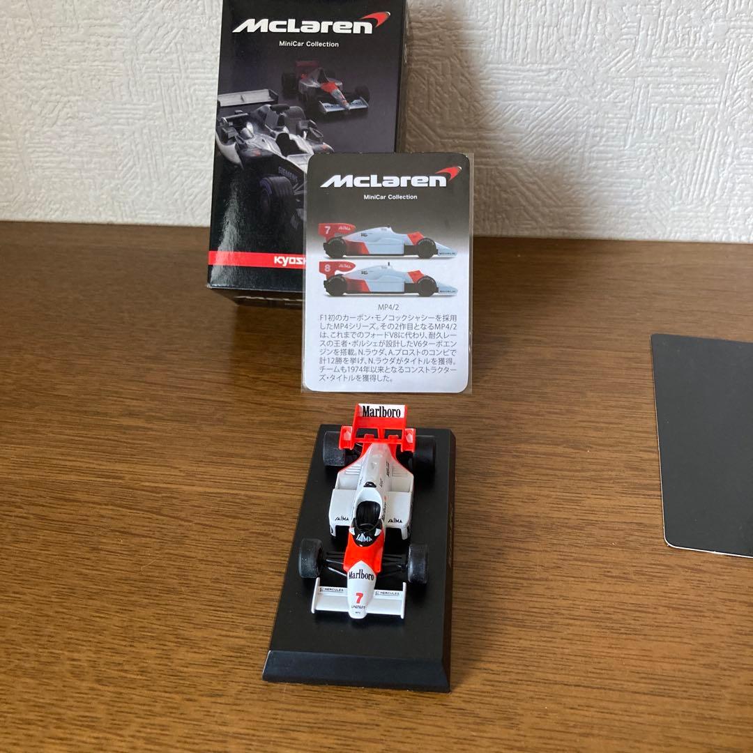 ミニカー Marlboro McLaren MP4/2 1/64