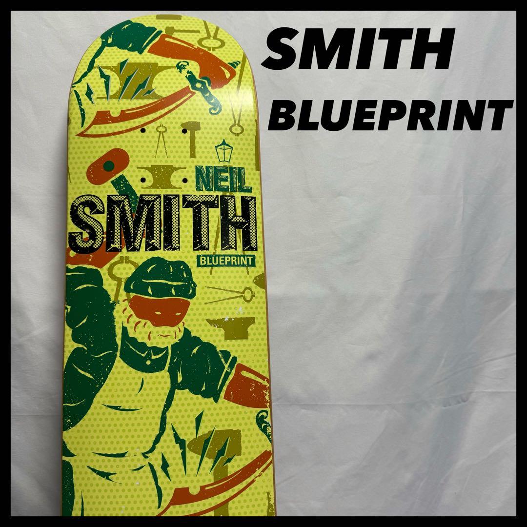SMITH BLUEPRINT デッキ　未使用　ブループリント　スケボー