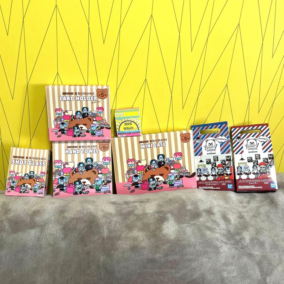 KRUNK×BIGBANG 2019バレンタイン 一番くじジヨン GD set