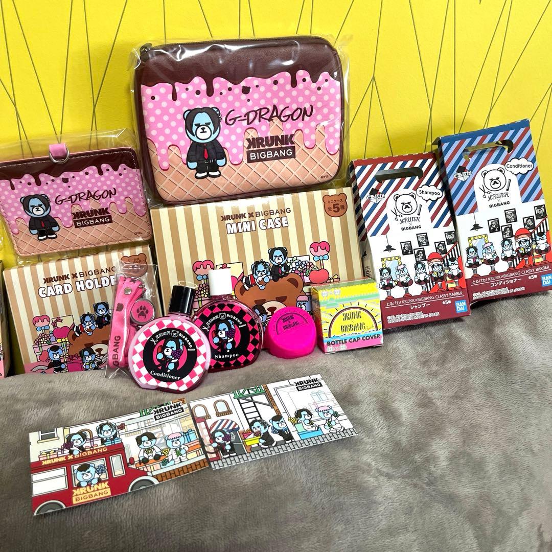 KRUNK×BIGBANG 2019バレンタイン 一番くじジヨン GD set