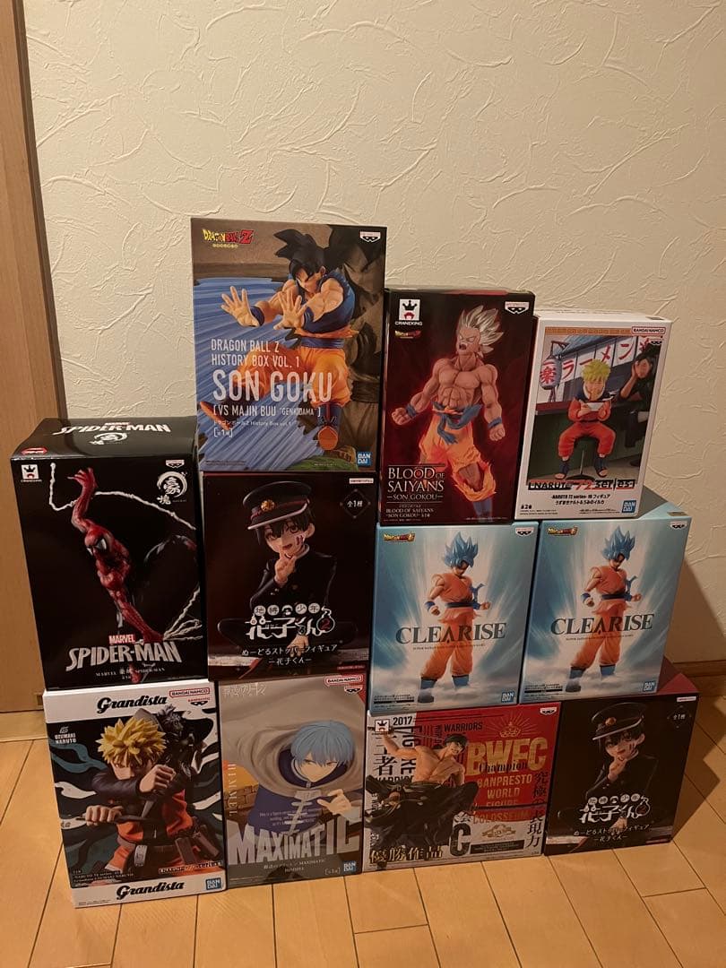 ドラゴンボール ワンピース NARUTO フィギュア その他まとめ売り