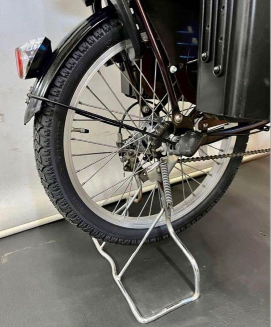 1年保証 新型　パナソニック　ギュットミニ　20インチ　茶色　電動アシスト自転車