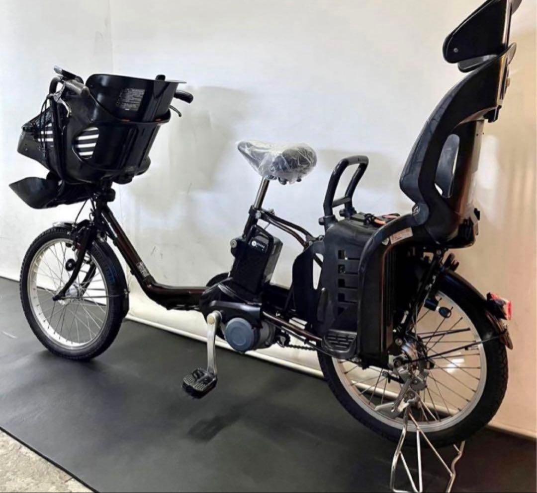 1年保証 新型　パナソニック　ギュットミニ　20インチ　茶色　電動アシスト自転車