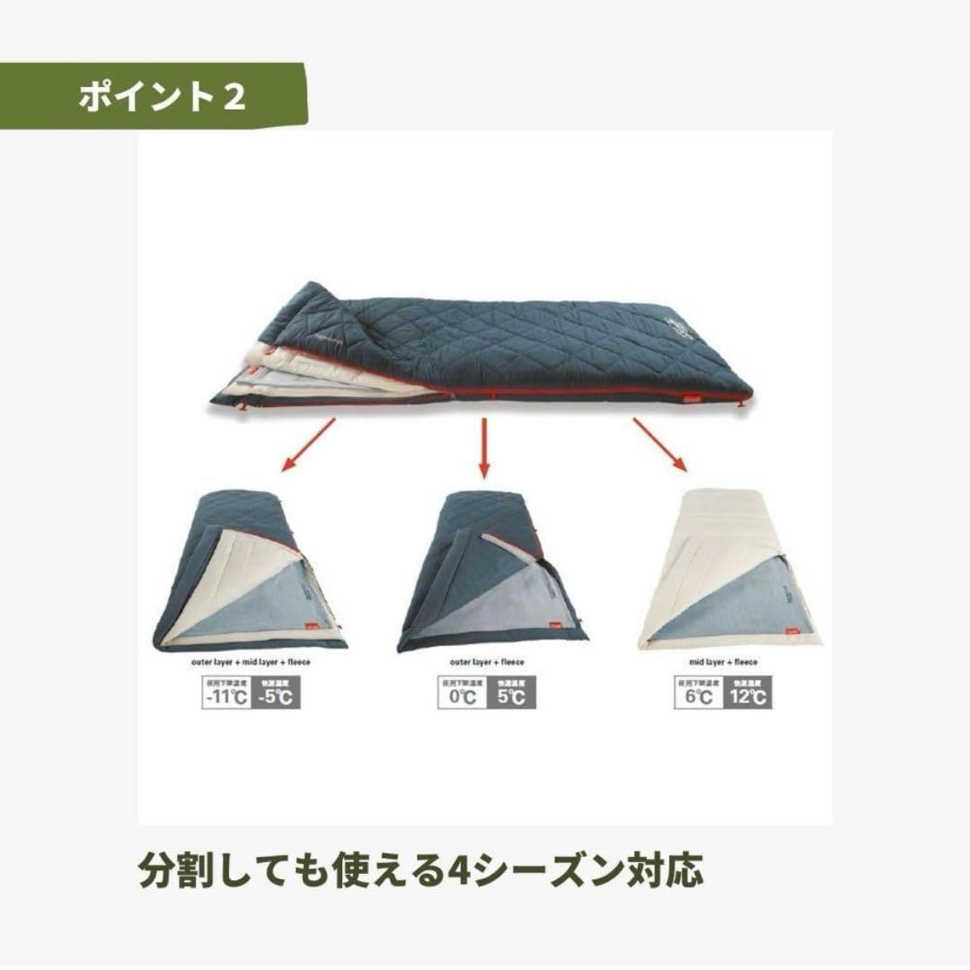 コールマン（Coleman） マルチレイヤースリーピングバッグ寝袋