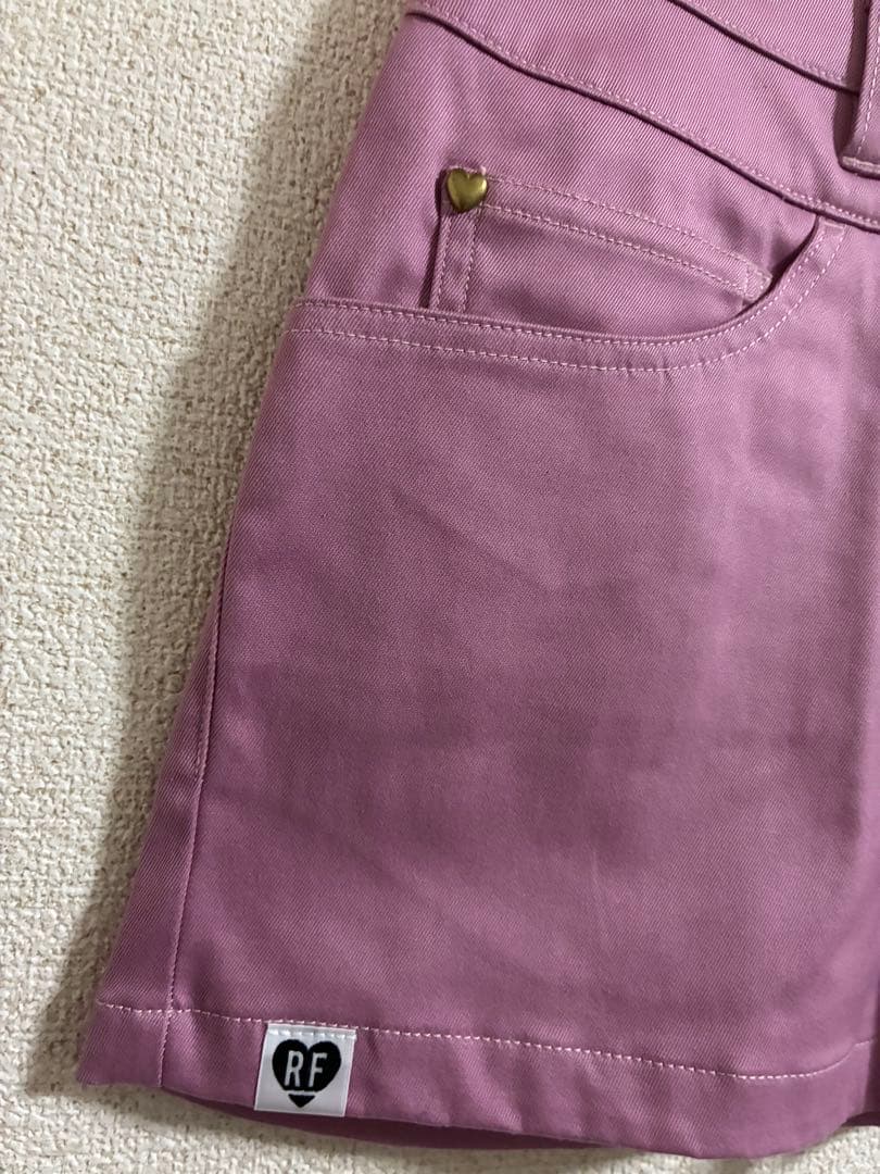 新品！MARK&LONA ピンク ショートパンツ　レディースM