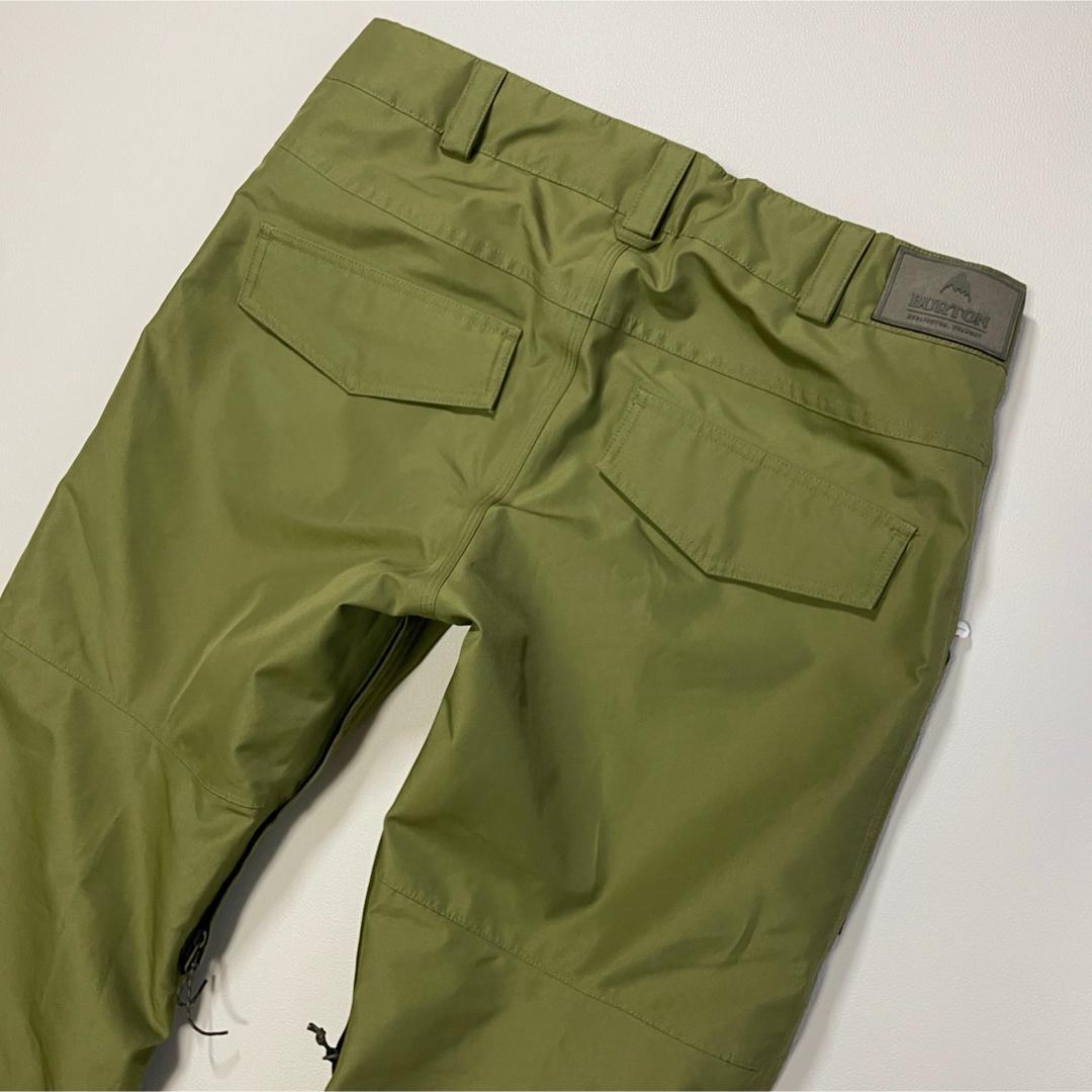 6771【美品】バートン　パンツ　ゴアテックス　メンズ　スノボウェア　カーキ