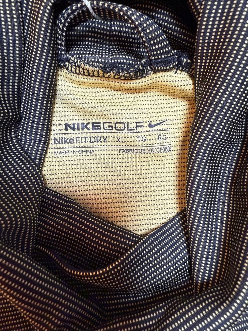 【新品タグ付】NIKEGOLFナイキゴルフハイネック長袖シャツ XL