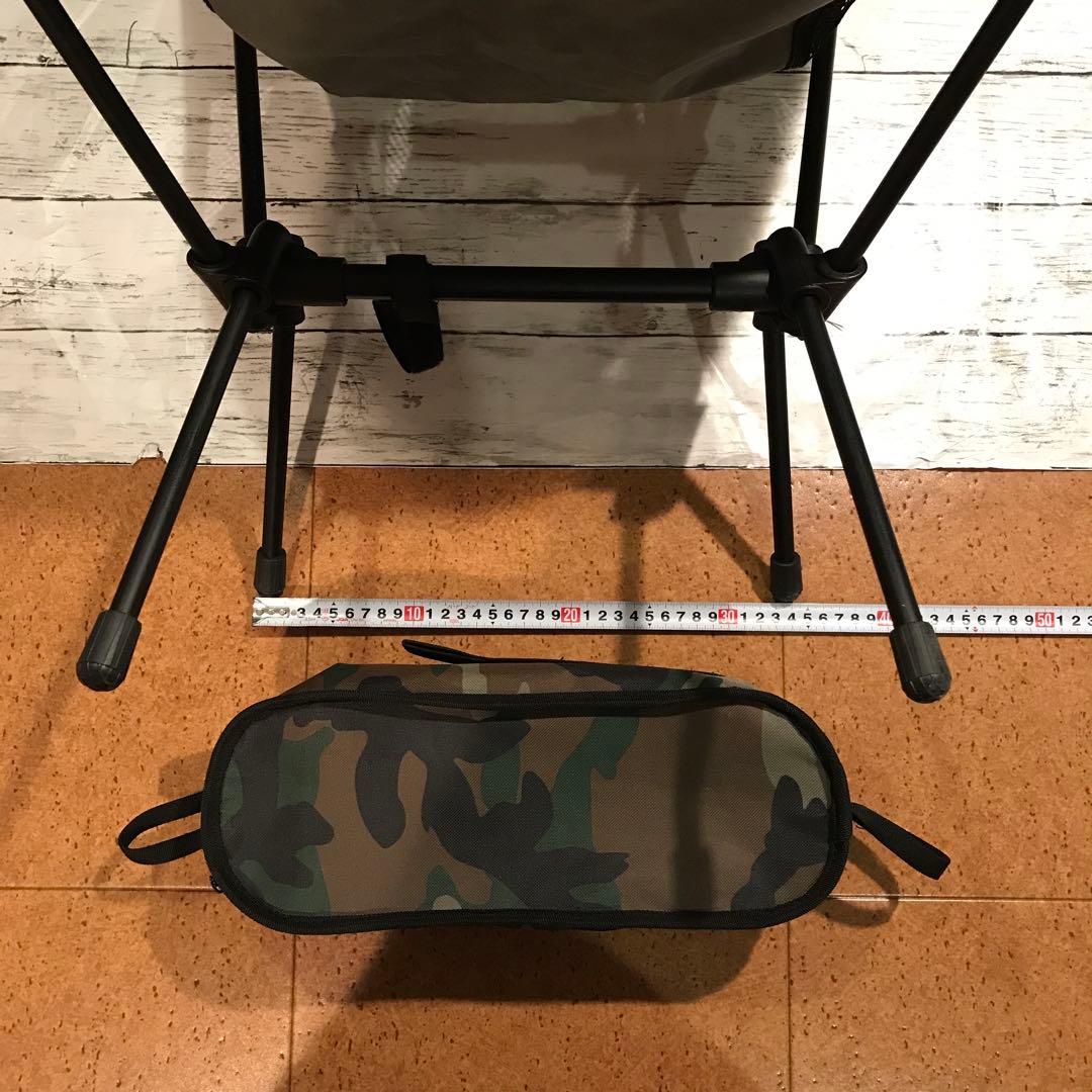 アウトドアチェア⭐️カモフラ⭐️迷彩⭐️ヘリノックスタイプ⭐️美品⭐️