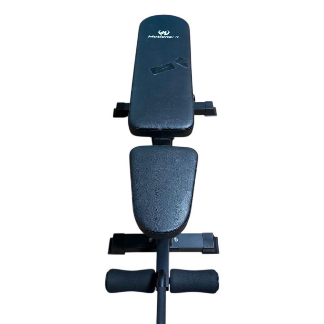 Motions fit トレーニングベンチ 可変式 ブラック　⭐️引き取り⭐️