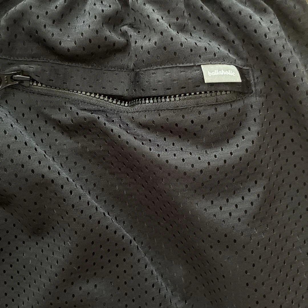 ballaholic x Champion メッシュパンツ 黒