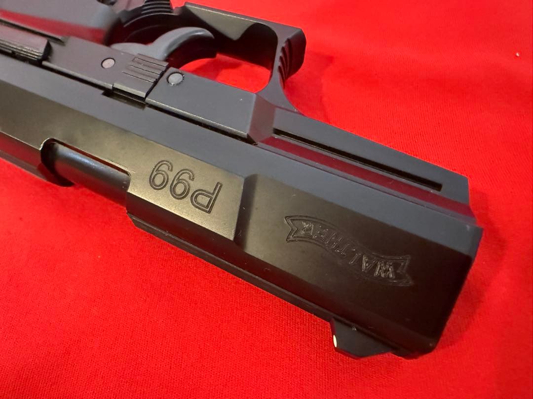 SIIS ★☆ エスツーエス エアコッキングガン P99 BK トイガン