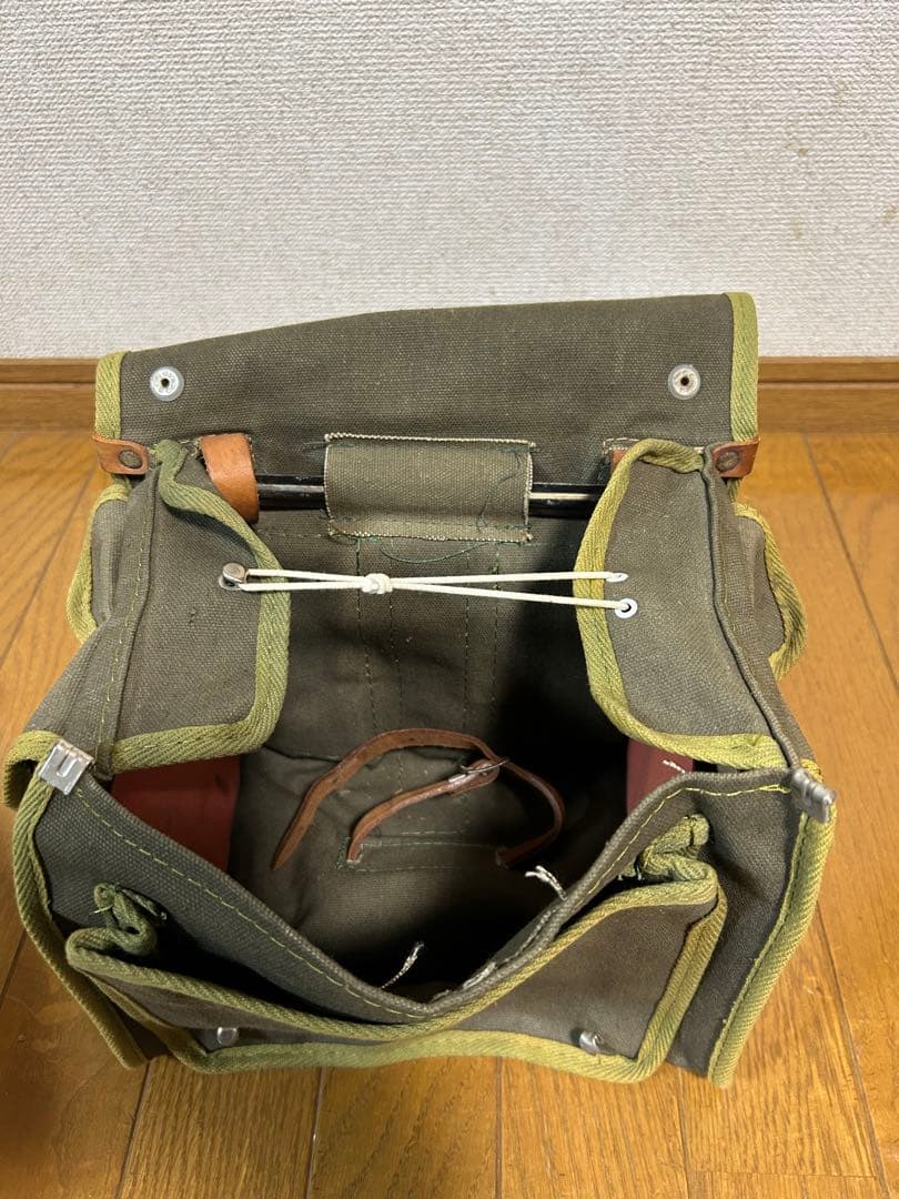 ランドナー用　帆布製フロントバッグ　【オニツカ Tiger】